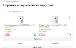 Мультипечь Xiaomi Mi Smart Air Fryer 3.5l (BHR4849EU) фото от покупателей 12