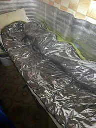 Спальный мешок зимний одеяло 220х80 IVN с подкладкой Omni-Heat, компрессионный мешок в комплекте IV-600HT фото от покупателей 4
