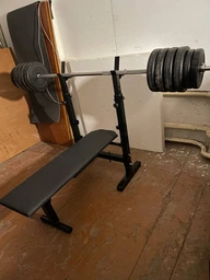 Скамья для жима со стойками та брусья Белая А414 Hardcore GYM фото от покупателей 4
