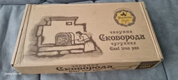Сковорода универсальная чугунная с крышкой Maysternya Т306С3 (28см) фото от покупателей 3