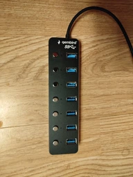 USB-хаб Gembird 7 Ports USB 3.0 Black (UHB-U3P7P-01) фото от покупателей 6