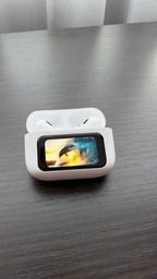 Безпровідні вакуумні блютуз навушники Lexego W&O 2 для айфона самсунга iOS Android з сенсорним екраном та шумопоглинанням Bluetooth White WO2S-W фото від покупців 3