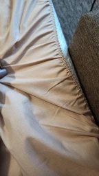 Простирадло на резинці Good-Dream Бязь Beige 200х200 (GDBCSHEETF200200) фото від покупців 4