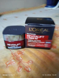 Ночной антивозрастной крем-уход L'Oreal Paris Revitalift Laser Х3 тройного действия для кожи лица 50 мл (3600522895121) фото от покупателей 6