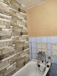 Декор стен 3Д панели Серо-коричневый 700*700*4мм доски водостойкие мягкие панели под дерево Прованс для декора (378) SW-00000883