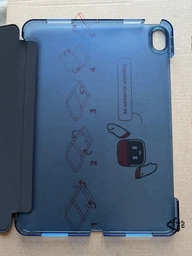 Чехол обложка BBM1 Leather для iPad Air 4 2020/Air 5 2022 10,9"/Air 11" 2024(M2)/2025(M3)/2026(M4) Голубой фото от покупателей 3
