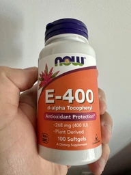 Вітамін Е 400 мг Now Foods Vitamin E 400 мг Natural 100 капсул фото від покупців 1