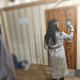 Тренч женский демисезонный с поясом на пуговицах из водонепроницаемой плащевки Seventeen S-M Коричневый 2010.5227 фото от покупателей 4