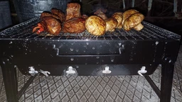 Мангал складной переносной туристический BBQ TL-372 портативный с решеткой барбекю гриль фото от покупателей 3