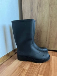 Женские резиновые сапоги высокие Seaster DC28 38 24.5 см Черные (ROZ6501020637) фото от покупателей 4
