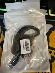 Беспроводная Bluetooth гарнитура F19 TWS с наушным креплением, 350 мАч, черная (87344006) фото от покупателей 1