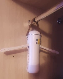 Портативна сушарка для одягу (електросушарка для білизни) Hanwei Clothes Dryer Білий (HW101CW)