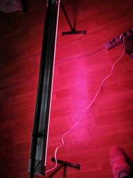 Потужний 38 Вт LED Фіто-Світильник біколор спектру ML38 Violet для вирощування рослин, розсади, квітів на регульованій стійці фото от покупателей 1