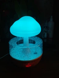 Ночник увлажнитель с эффектом дождя Cloud Rain Humidifier ночник увлажнитель с эффектом дождя фото от покупателей 8