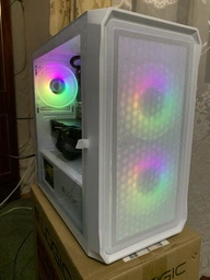 Корпус Logic concept PORTOS MESH+GLASS ARGB fans 3x120mm WHITE (AM-PORTOS-20-0000000-0002) фото от покупателей 5