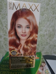 Фарба для волосся MAXX Deluxe 1.0 Чорний 110 мл