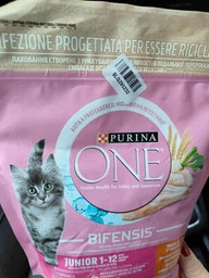 Сухий корм Purina One Junior для кошенят з куркою 450 г. (8445290071972) фото від покупців 3