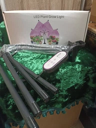 Фітолампа світлодіодна LED Plant Grow Light на 4 лампи для росту рослин на прищіпці фітосвітильник для кімнатних квітів, розсади фото від покупців 2