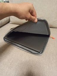 Чохол-сумка для ноутбука Макбука Macbook Pro Air M 1 М2 13.3"-14" Сіра фото від покупців 5