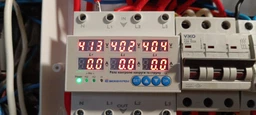 Реле контролю напруги та струму АСКО-Укрем RKV 4P 63А