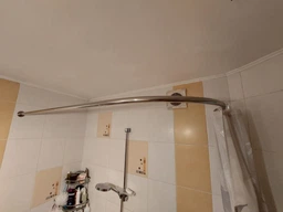 Карниз для ванної Комфорт Люкс кутовий 160×70