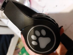 Навушники Bluetooth MDR CAT ear VZV-23M 7805 з підсвіткою, м'ятні фото от покупателей 14