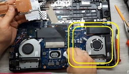 Вентилятор для ноутбука Asus FX506LH (для процесора) ( 142772 )