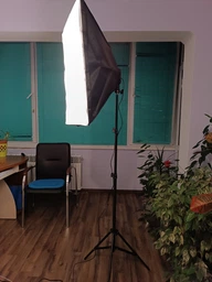 Софтбокс на 4 лампы, 50 х 70 см со стойкой-штативом на 2 м, набор постоянного студийного света фото от покупателей 1