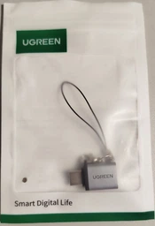 Адаптер Ugreen OTG to USB 3.0 Type-C Silver White с карабином (US270) фото от покупателей 6
