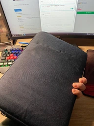 Чохол-сумка для ноутбука макбука MacBook Air/Pro M1 M2 13.3"-14" Рожевий