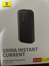 Пусковое зарядное устройство авто аккумулятора бустер BASEUS Super Energy Pro Car Jump Starter 1000A 10000mAh с функцией powerbank фото от покупателей 16