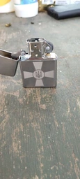 Зажигалка Zippo "ЗСУ" 205 в наборе кремний и бензин зиппо фото от покупателей 5