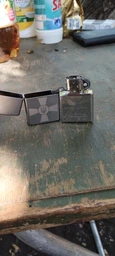 Зажигалка Zippo "ЗСУ" 205 в наборе кремний и бензин зиппо фото от покупателей 4