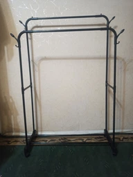 Вешалка-стойка для одежды Double Pole 96 х 42 х 143 см (R88770) Черный