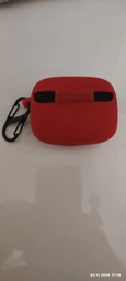 Силиконовый чехол для JBL Tune Beam TWS черный (чехол + карабин) фото от покупателей 2