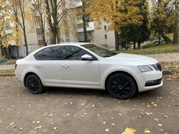 Автомобильные колпаки 4 Racing Grip Pro Black R16 4 шт. (с логотипом Skoda)