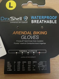 Водонепроницаемые перчатки Dexshell Arendal Biking Gloves Black L (DG9402BLK-L)