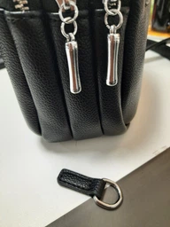 Сумка женская кросс-боди Alex&Mia 21х15х10 см Черный 4326 фото от покупателей 3