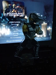 Акриловая коллекционная фигурка Мортал комбат Mortal Kombat Смоук 15 см
