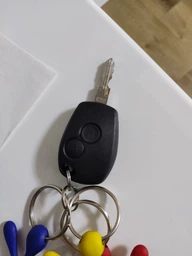 Корпус автоключа для Renault logan trafic dacia master laguna duster clio Galakeys 2 кнопки (06-02) фото от покупателей 8