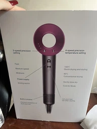 Фен Super Hair Dryer ceramic pop з іонізацією та турборежимом 5 насадок фото від покупців 1