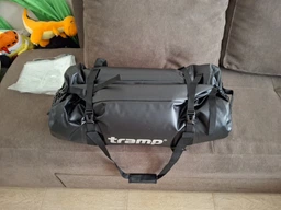 Туристический герморюкзак-баул Tramp PVS; 40л; Черный. Походная водонепроницаемая сумка UTRA-204