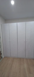 Комплект шаф для одягу з полицями Doros Промо (2 шт.) 180х48х204 см Білий (DRS-011464) фото від покупців 7