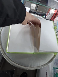 Книга записна Buromax Etalon 125х195мм 96 аркушів у лінію обкладинка зі штучної шкіри салатовий (BM.291260-15) фото від покупців 4