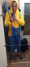 Піжама кігурумі My Kigu Чоловіча Нікчемний Я Посіпак Міньйон Жовтий розмір XL 175-185 см (21047411)