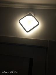 Світильник світлодіодний настінний, LED бра LUMINARIA TETRA 24W S250 ON / OFF WHITE 220V IP20