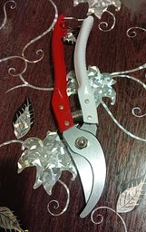 Секатор KROT, тефлоновое лезвие, ручки ПВХ покрытие, 200mm "Red Cut"