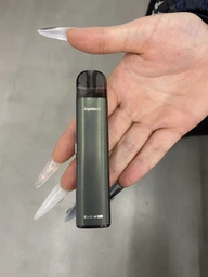 Многоразовая электронная сигарета вейп Pod система Joyetech Evio M Pro 1100 mAh Carbon + кабель type-c ACG в комплекте к под системы под перезаправляемая курилка электронка подик для заправки жидкости до 30 Вт