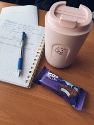 Термочашка для кофе 63mugs 380 мл Оранжевая (6976808880066) фото от покупателей 2