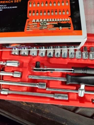 Набор инструментов 46 предметов Wrench Socket с трешеткой (WS46) фото от покупателей 2